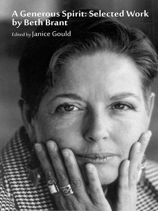 Title details for A Generous Spirit by Janice Gould - Available